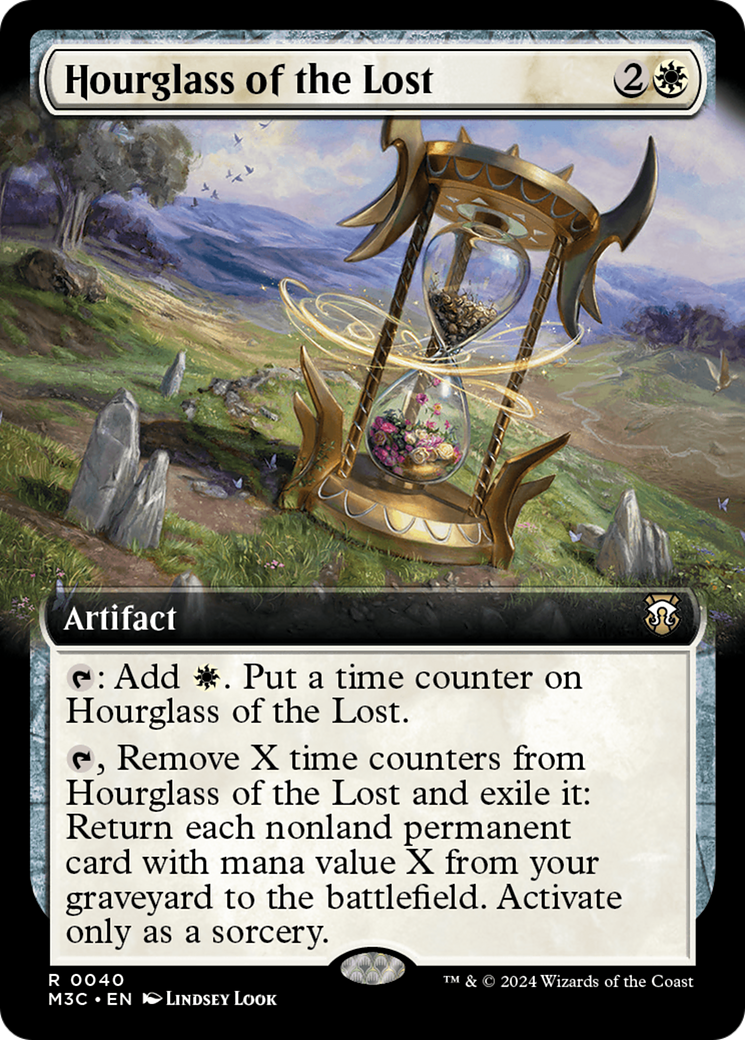 Hourglass of the Lost (M3C-040) [Modern Horizons 3 Commander]: (Extended Art) Foil