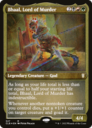 Bhaal, Lord of Murder (Foil Etched) (CLB-527) [Commander Legends: Battle for Baldur's Gate] Foil
