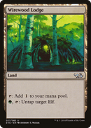 Wirewood Lodge (DD3-027) [Duel Decks Anthology: Elves vs. Goblins] Foil