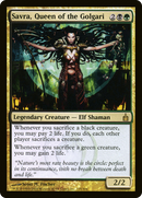 Savra, Queen of the Golgari (RAV-225) [Ravnica: City of Guilds]