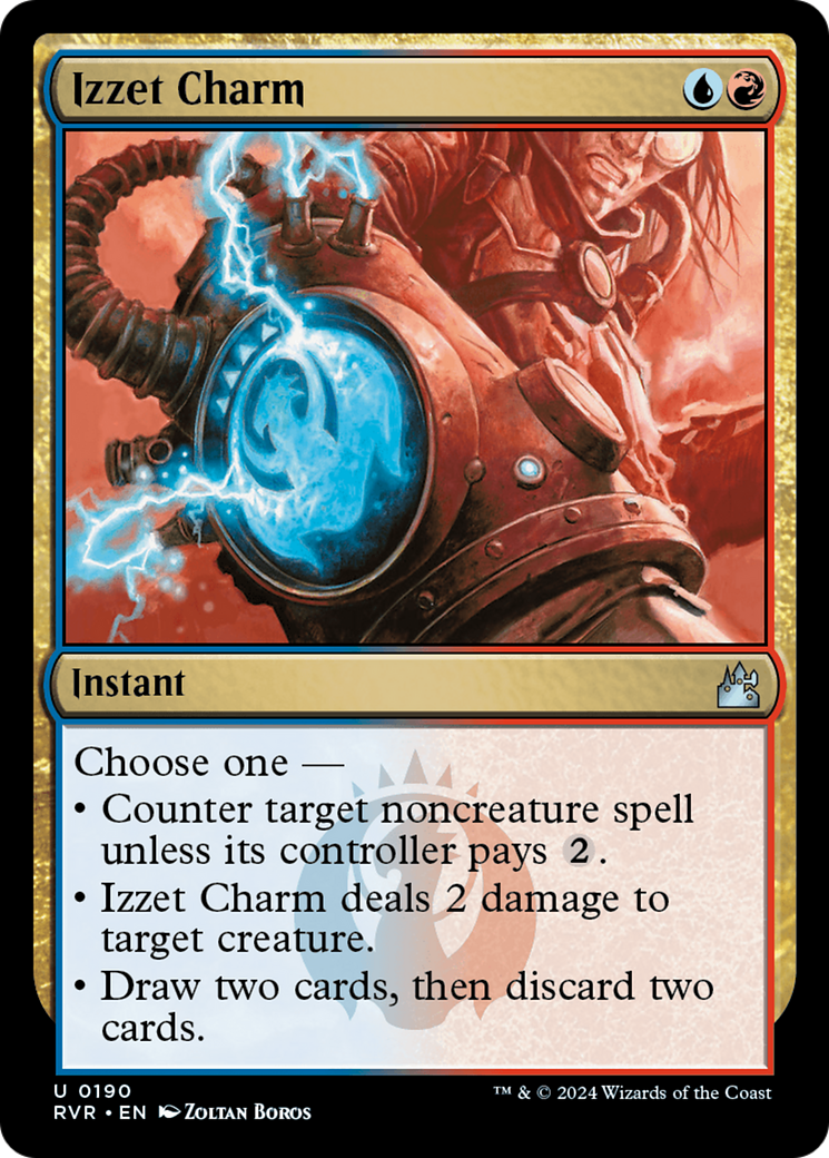 Izzet Charm (RVR-190) [Ravnica Remastered]