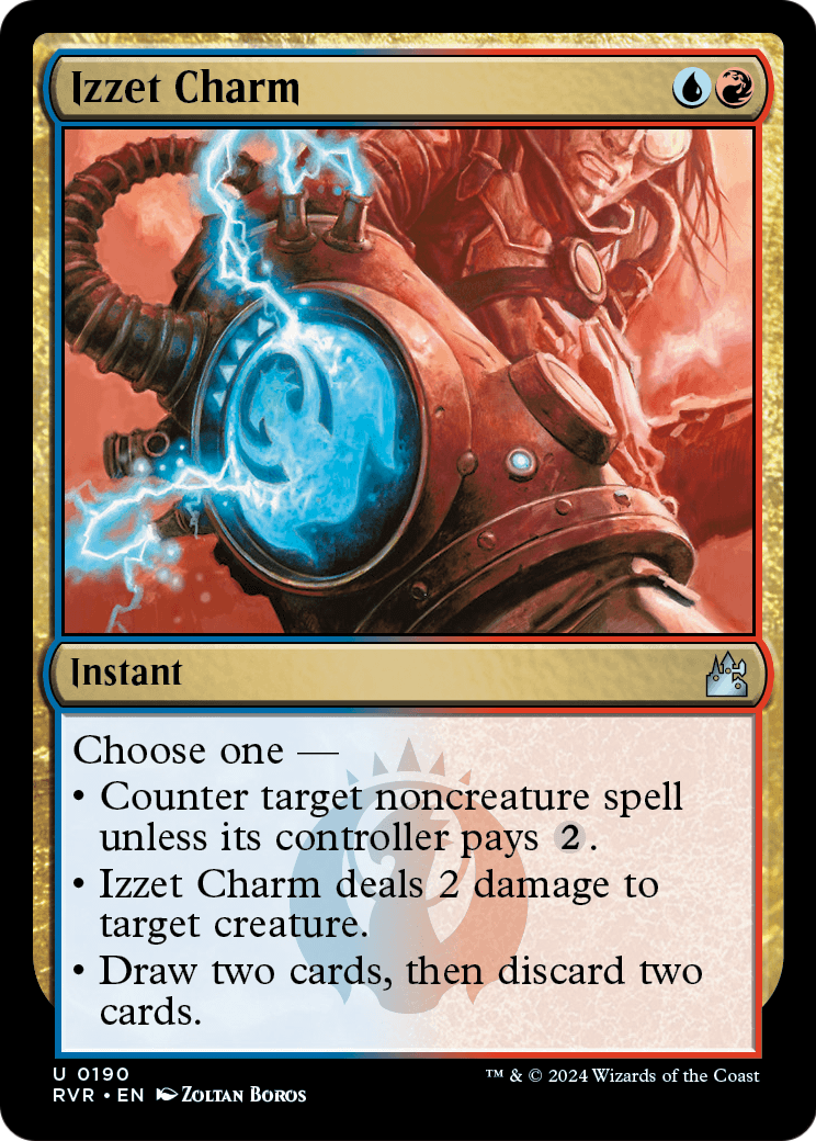 Izzet Charm (RVR-190) [Ravnica Remastered]