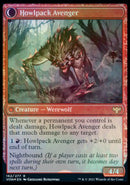 Ill-Tempered Loner // Howlpack Avenger (PRE-162S) [Innistrad: Crimson Vow Promos]: (Double Faced Transform) Foil