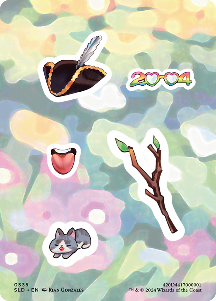 Sticker sheet (SLD-335) [Secret Lair Drop]