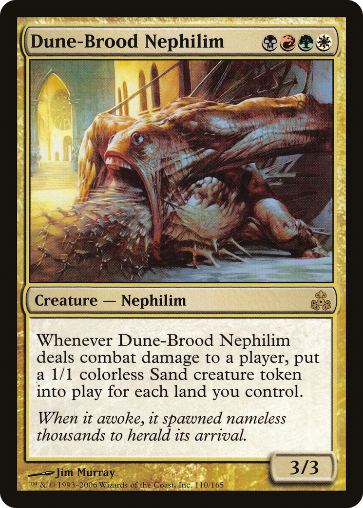 Dune-Brood Nephilim (GPT-110) [Guildpact]