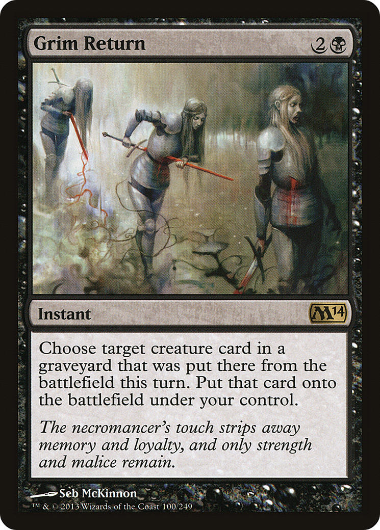 Grim Return (M14-100) [Magic 2014]