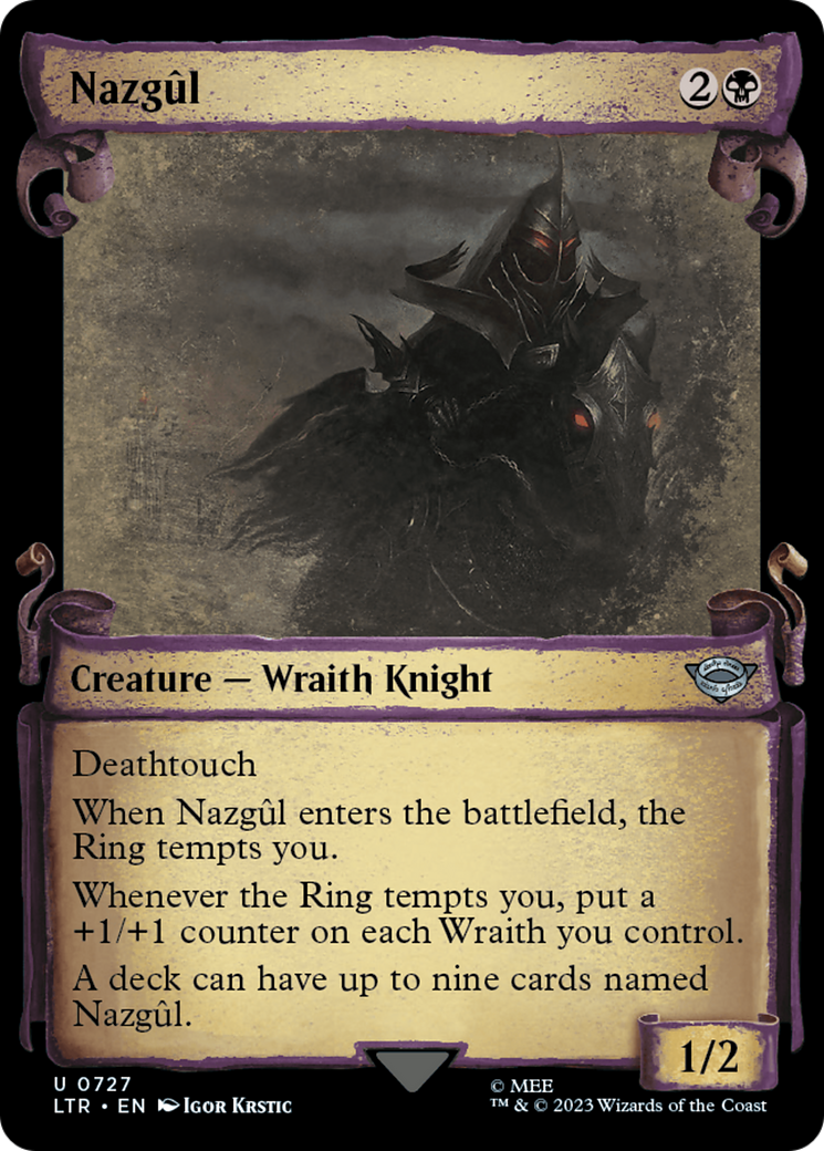 Nazgul (LTR-727) (Showcase Scrolls) [The Lord of the Rings: Tales of Middle-earth]