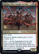 Alesha, Who Laughs at Fate (PRE-115S) [Foundations Promos] Foil