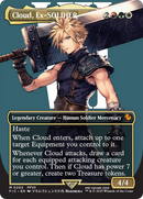 Cloud, Ex-SOLDIER (Borderless) (FIC-202) [Commander: FINAL FANTASY] (Borderless)