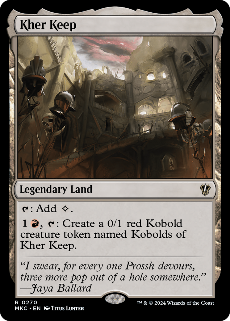 Kher Keep (MKC-270) [Murders at Karlov Manor Commander]