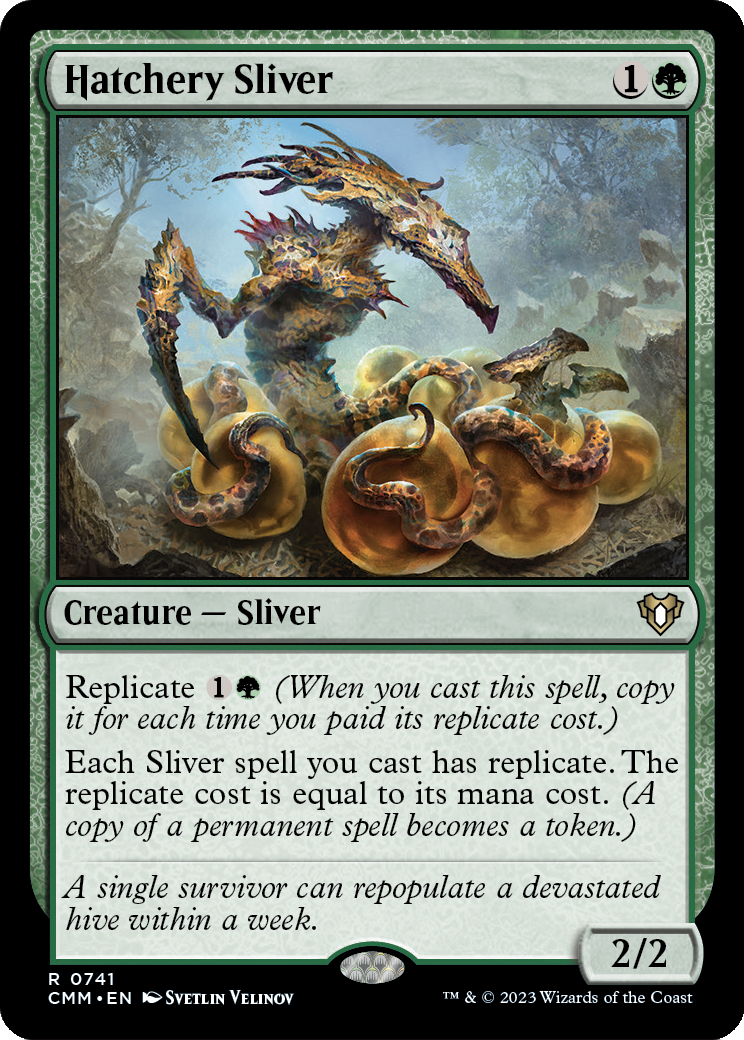 Hatchery Sliver (CMM-741) [Commander Masters]