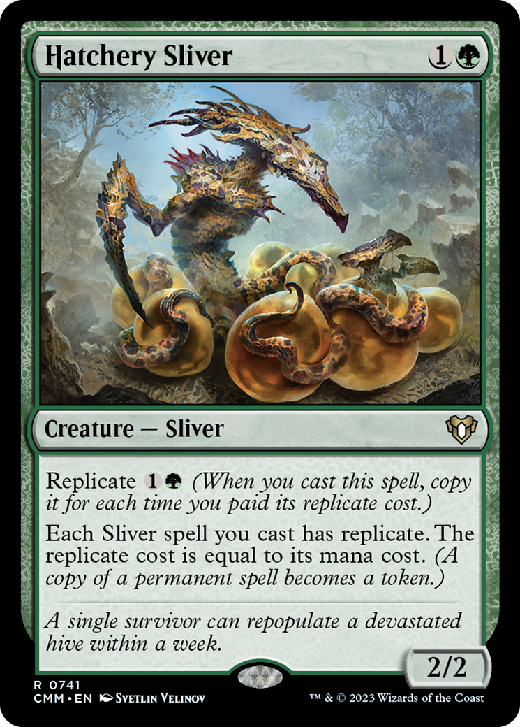 Hatchery Sliver (CMM-741) [Commander Masters]