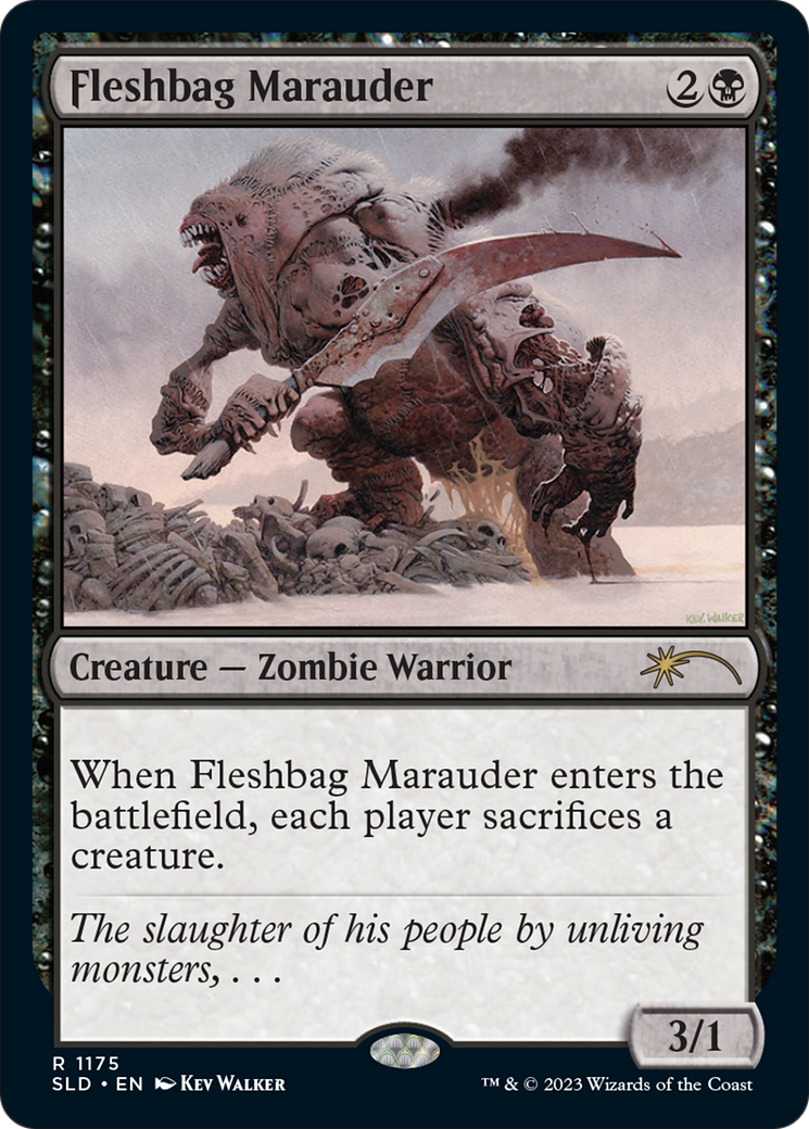 Fleshbag Marauder (SLD-1175) [Secret Lair Drop]: (Full Art)