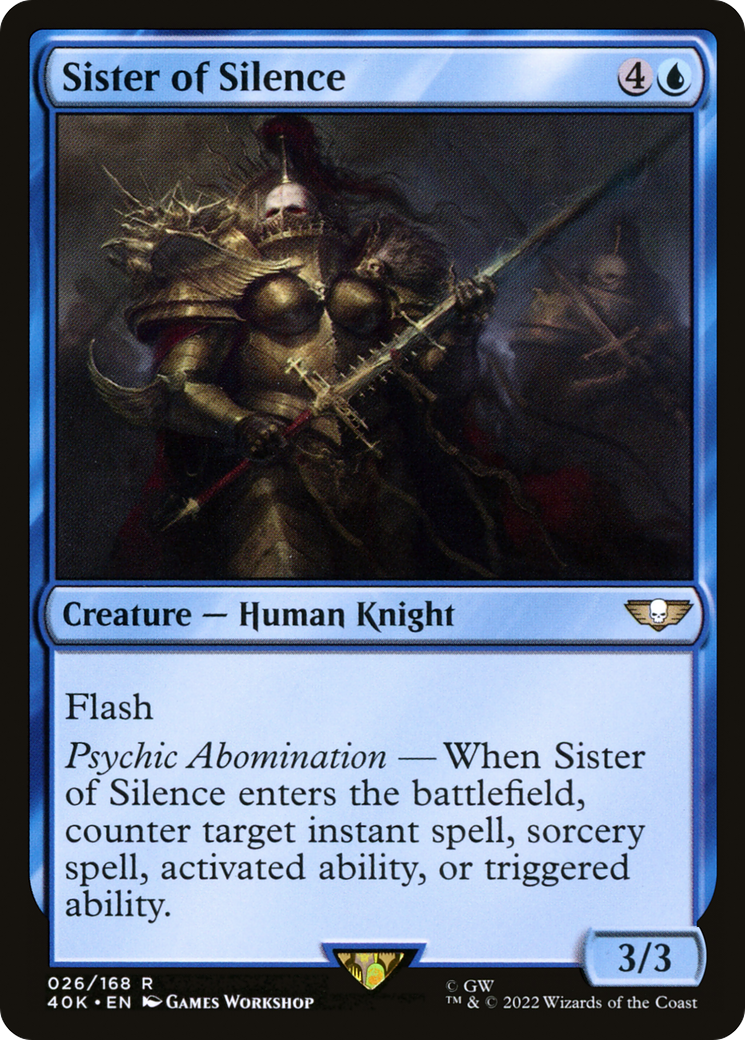 Sister of Silence (40K-026) [Warhammer 40,000 Commander]