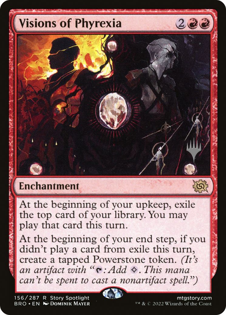 Visions of Phyrexia (PPBRO-156) [Promo Pack: The Brothers' War Promos]