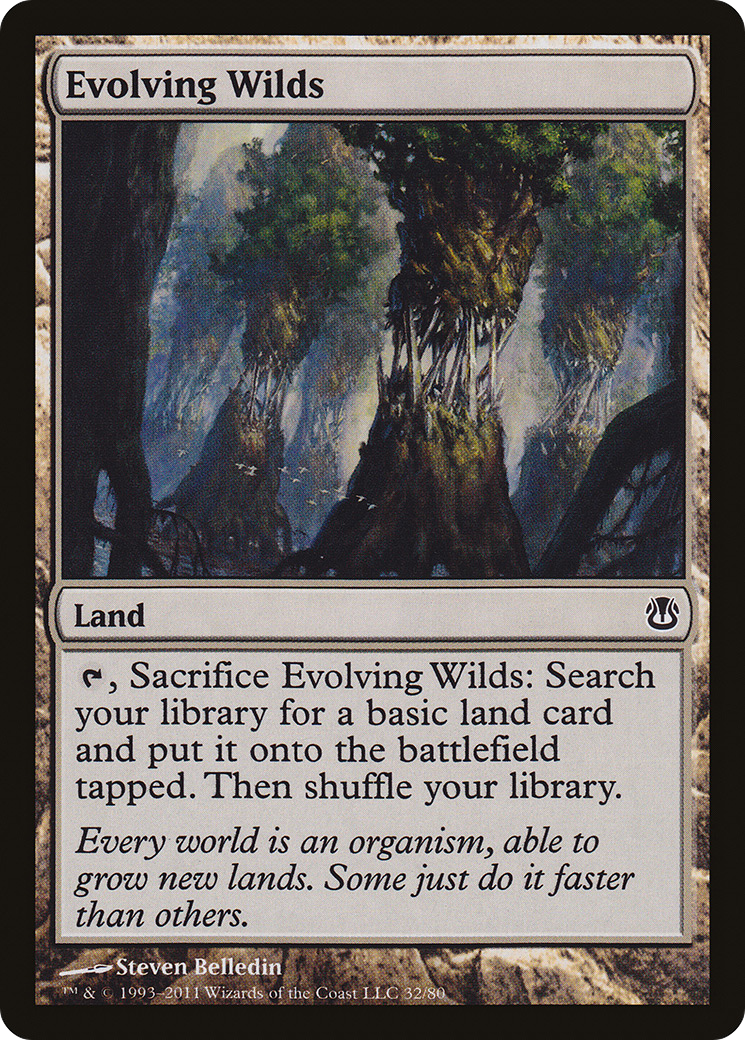 Evolving Wilds (DDH-032) [Duel Decks: Ajani vs. Nicol Bolas]