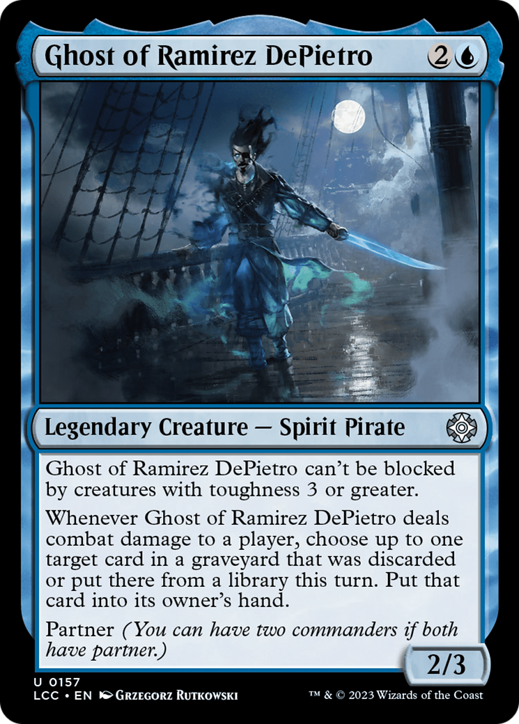 Ghost of Ramirez DePietro (LCC-157) [The Lost Caverns of Ixalan Commander]