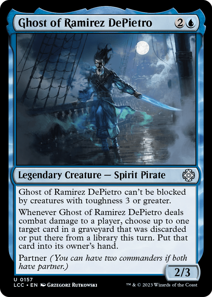 Ghost of Ramirez DePietro (LCC-157) [The Lost Caverns of Ixalan Commander]