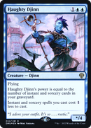 Haughty Djinn (PRE-052) [Dominaria United Promos] Foil