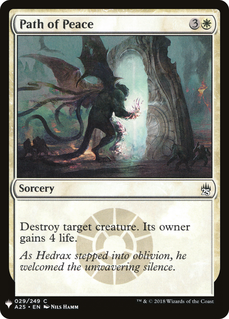 Path of Peace (LIST-A25-29) [The List]