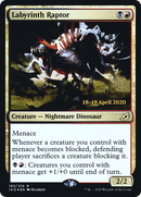 Labyrinth Raptor (PRE-193S) [Ikoria: Lair of Behemoths Promos] Foil