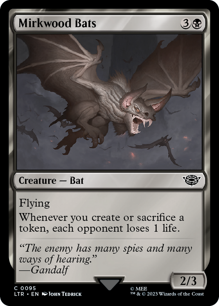 Mirkwood Bats (LTR-095) [The Lord of the Rings: Tales of Middle-earth]