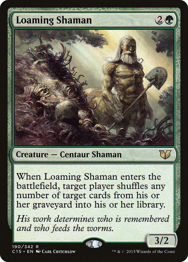 Loaming Shaman (C15-190) [Commander 2015]