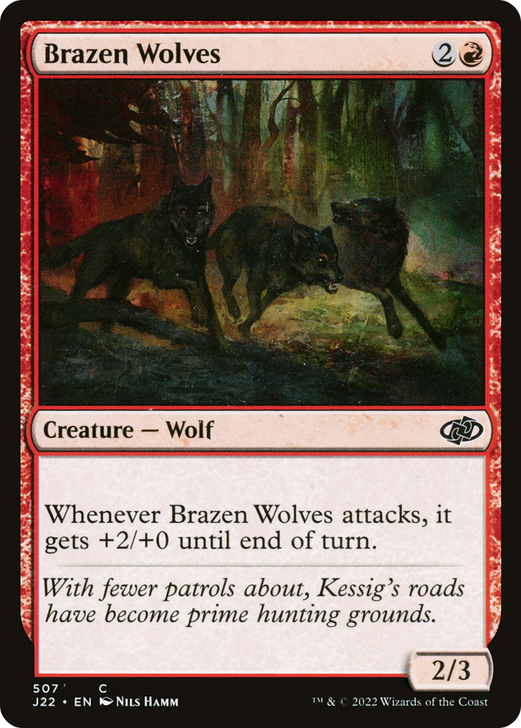 Brazen Wolves (J22-507) [Jumpstart 2022]