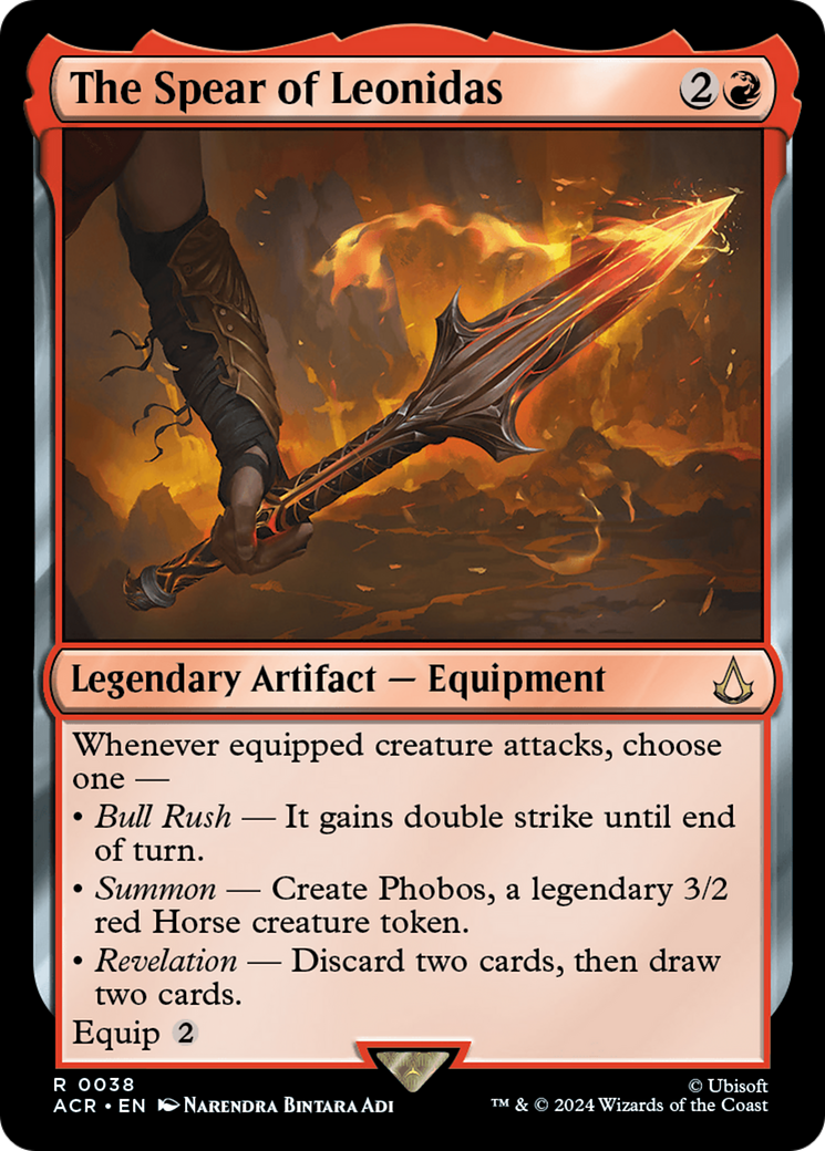 The Spear of Leonidas (ACR-038) [Assassin's Creed] Foil