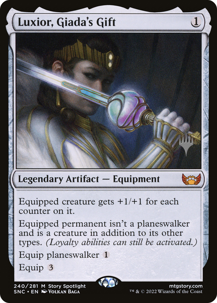 Luxior, Giada's Gift (PPSNC-240) [Promo Pack: Streets of New Capenna Promos]