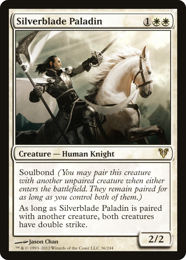 Silverblade Paladin (AVR-036) [Avacyn Restored]