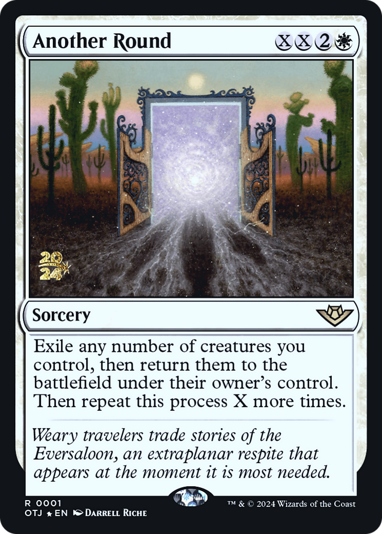 Another Round (PRE-01S) [Outlaws of Thunder Junction Promos] Foil