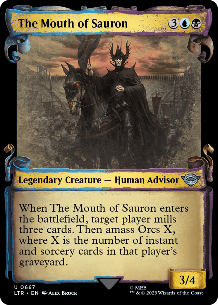 The Mouth of Sauron (LTR-667) [The Lord of the Rings: Tales of Middle-earth]: (Showcase)