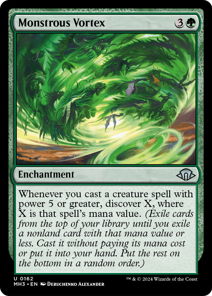 Monstrous Vortex (MH3-162) [Modern Horizons 3]