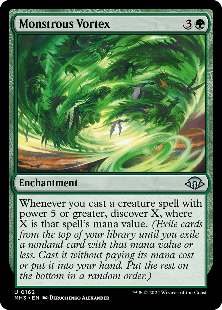 Monstrous Vortex (MH3-162) [Modern Horizons 3]