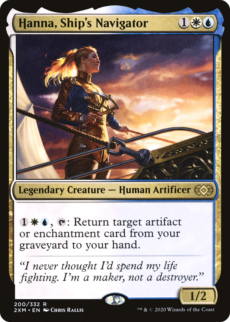 Hanna, Ship's Navigator (2XM-200) [Double Masters]