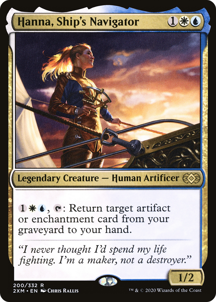 Hanna, Ship's Navigator (2XM-200) [Double Masters] Foil