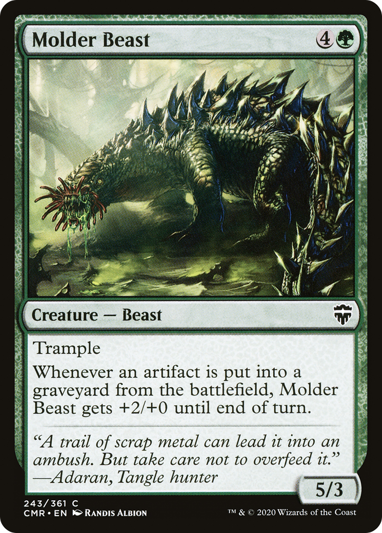 Molder Beast (CMR-243) [Commander Legends]