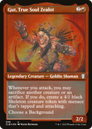 Gut, True Soul Zealot (Foil Etched) (CLB-506) [Commander Legends: Battle for Baldur's Gate] Etched Foil