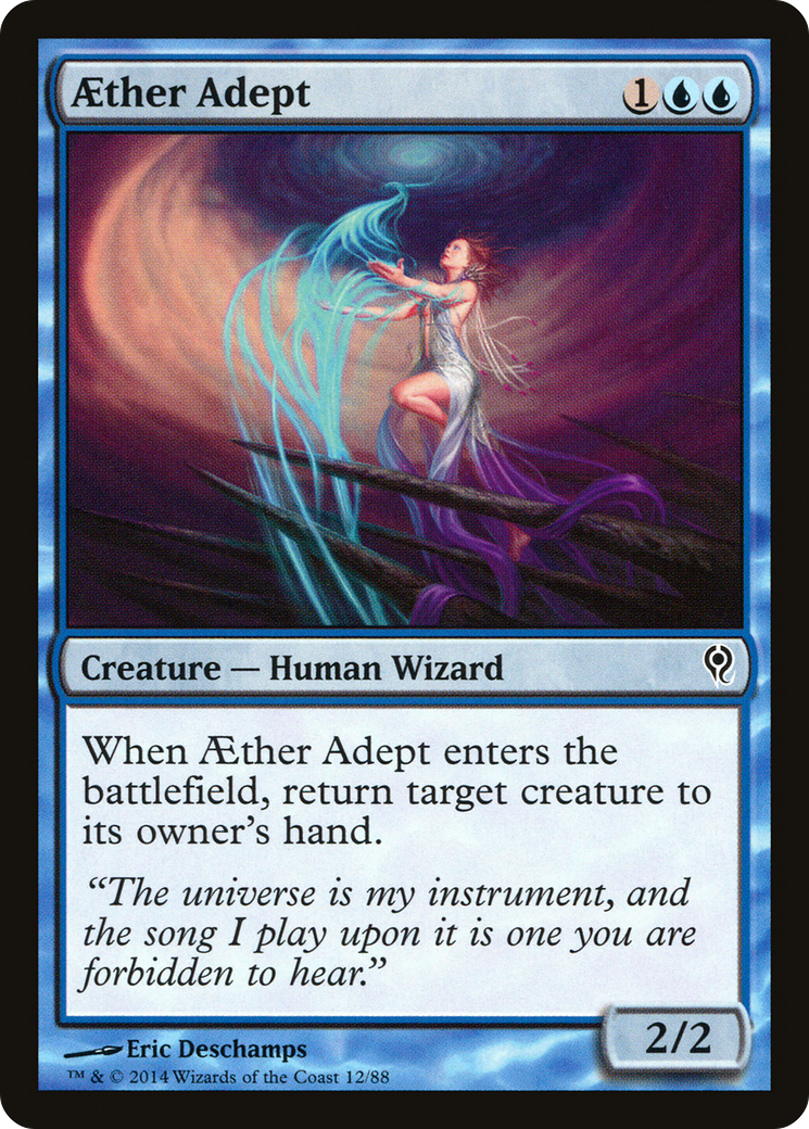 Aether Adept (DDM-012) [Duel Decks: Jace vs. Vraska]