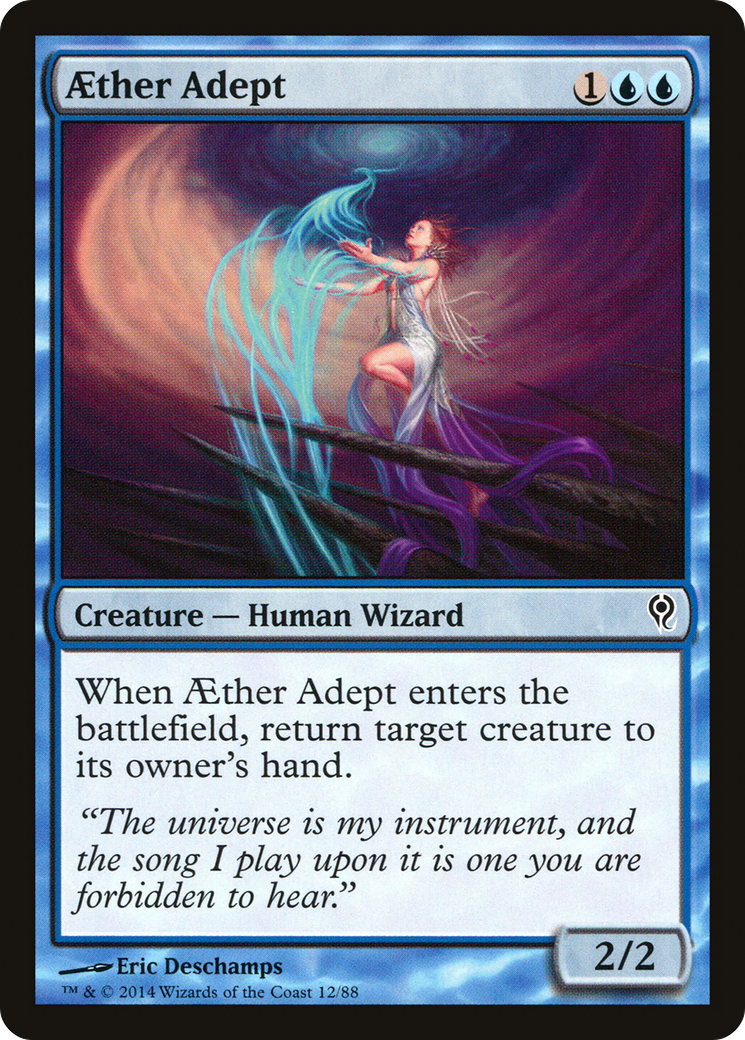Aether Adept (DDM-012) [Duel Decks: Jace vs. Vraska]
