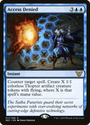 Access Denied (NEC-011) [Neon Dynasty Commander]