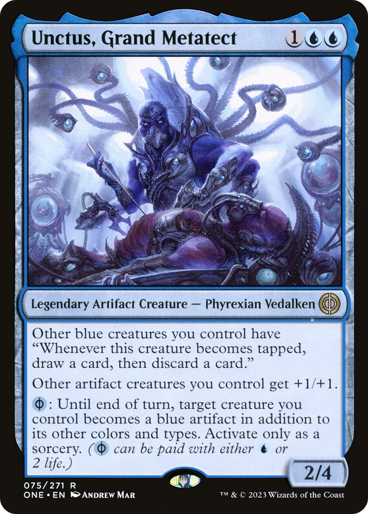 Unctus, Grand Metatect (ONE-075) [Phyrexia: All Will Be One]