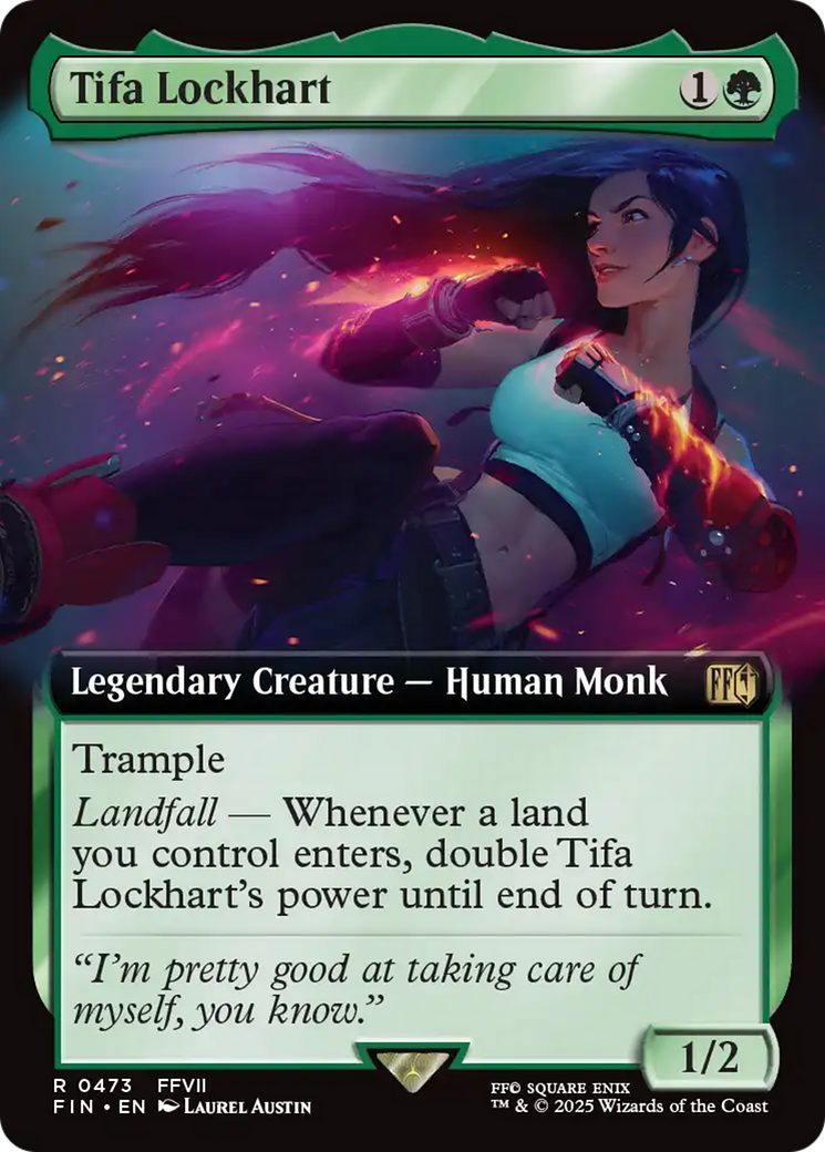 Tifa Lockhart (Extended Art) (FIN-473) [FINAL FANTASY]: (Extended Art) Foil