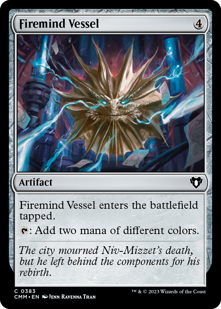 Firemind Vessel (CMM-383) [Commander Masters] Foil