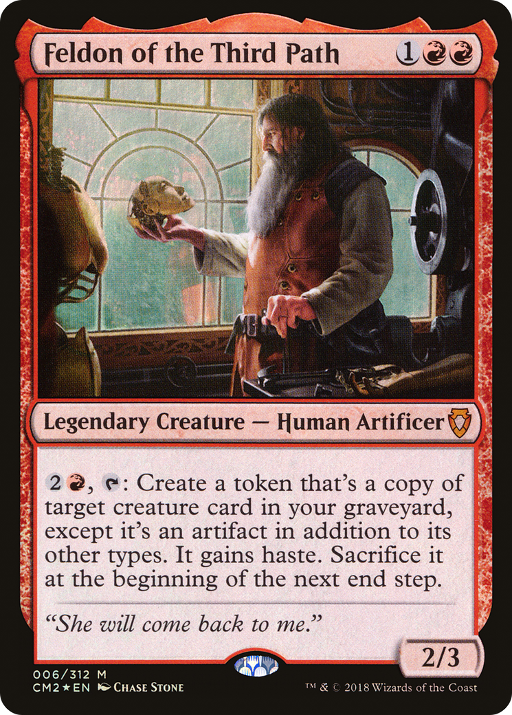 Feldon of the Third Path (CM2-006) [Commander Anthology Volume II] Foil
