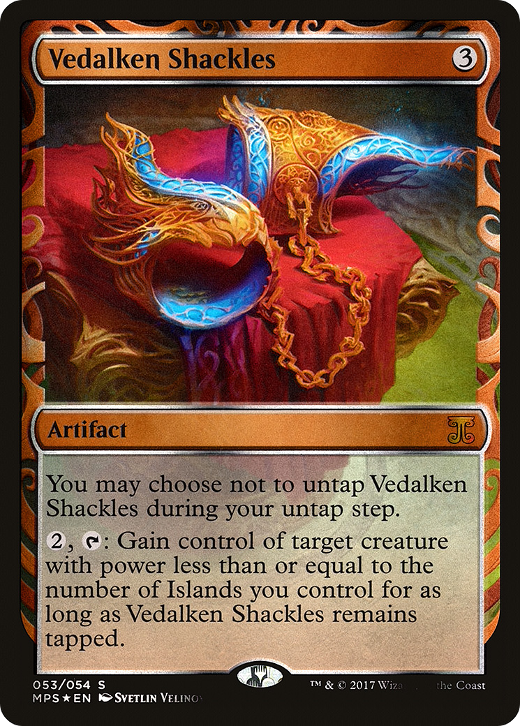 Vedalken Shackles (MPS-053) [Kaladesh Inventions] Foil