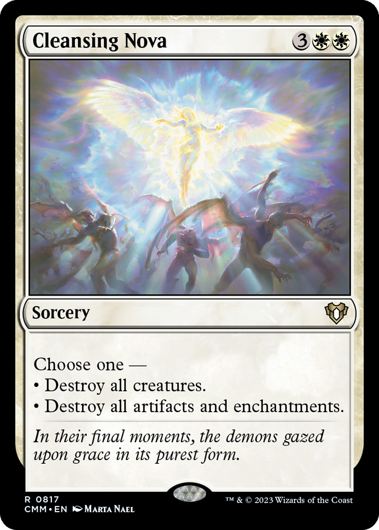 Cleansing Nova (CMM-817) [Commander Masters]