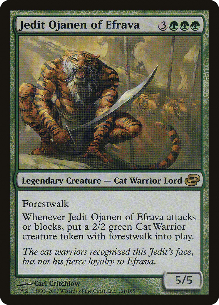 Jedit Ojanen of Efrava (PLC-131) [Planar Chaos] Foil