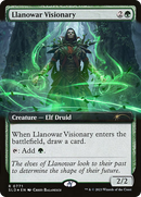 Llanowar Visionary (SLD-771) [Secret Lair Drop]: (Extended Art) Foil